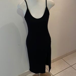 Silence+Noise Black Bodycon Dress, Size S